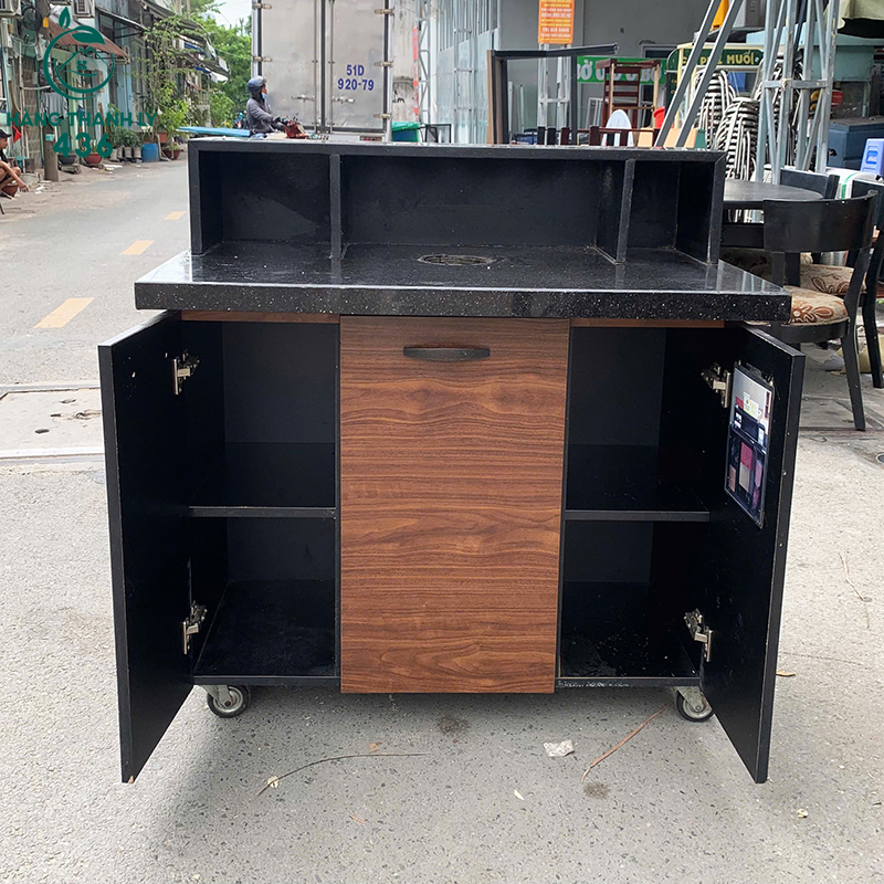 Quầy Lễ Tân Cũ 1MX55CMX1M05 Mặt Đá Gỗ Màu Nâu quay-le-tan-cu-1mx55cmx1m05-mat-da-go-mau-nau-5 Quầy Lễ Tân Cũ 1MX55CMX1M05 Mặt Đá Gỗ Màu Nâu