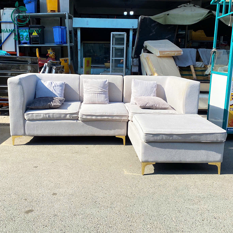 Sofa Góc Chữ L Cũ 2M25X1M65 Bọc Đệm Màu Xám sofa-goc-chu-l-cu-2m25x1m65-boc-dem-mau-xam-4 Sofa Góc Chữ L Cũ 2M25X1M65 Bọc Đệm Màu Xám