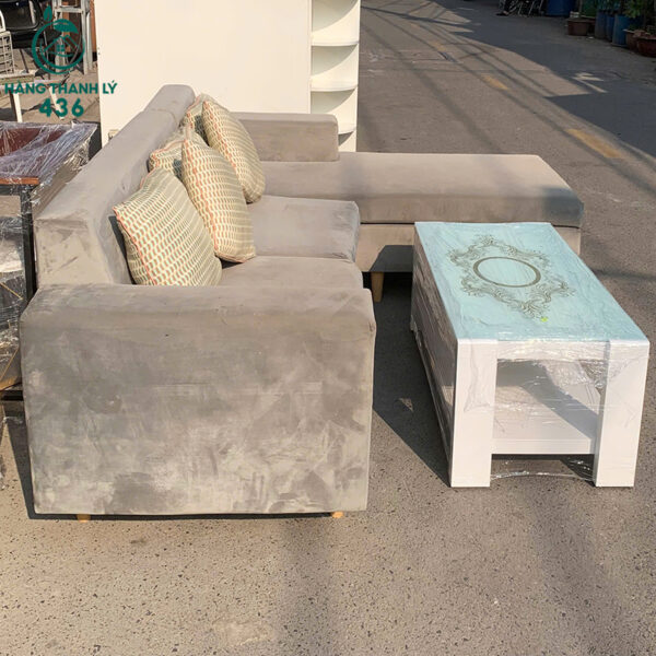 sofa goc l cu 2m3x1m8 boc dem chan go 6