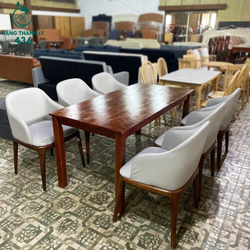 thanh ly bo ban ghe chat lieu da cao cap moi 99 1