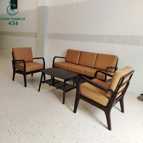 thanh ly bo sofa ghe da chan go sang trong moi 99 1