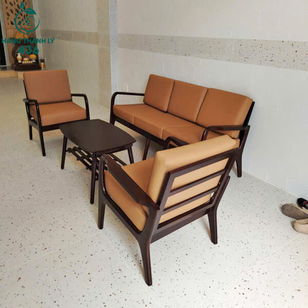 thanh ly bo sofa ghe da chan go sang trong moi 99 2