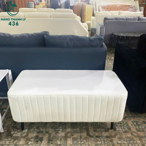 thanh ly ghe sofa mau trang sang trong moi 99
