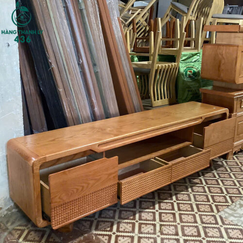 thanh-ly-ke-tivi-2mx40cmx58cm-go-tu-nhien-moi-99-3-1-500x500 Thanh Lý Bàn Ghế Cũ, Mua Bán Đồ Nội Thất Cũ Giá Rẻ TPHCM