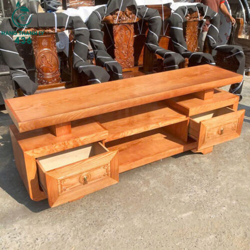 Thanh Lý Kệ Tivi Gỗ Tự Nhiên 1M8X40CMX65CM Mới 99% 3 thanh ly ke tivi go tu nhien 1m8x40cmx65cm moi 99 2