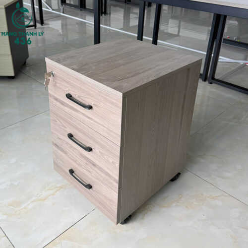 Tủ Hồ Sơ Cá Nhân Cũ 3 Ngăn Vân Gỗ Có Khoá 5 tu ho so ca nhan cu 3 ngan van go 2 1