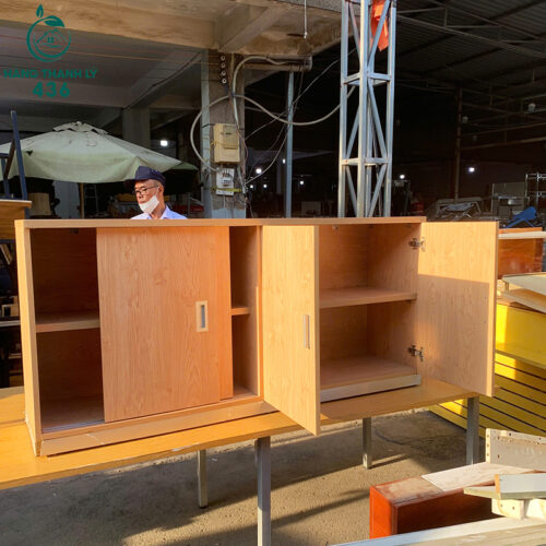 Tủ Hồ Sơ Cũ 1M6X36CMX75CM Thiết Kế Cửa Lùa Và Cửa Mở 3 tu ho so thap cu 1m6x36cmx75cm thiet ke cua lua va cua mo 1
