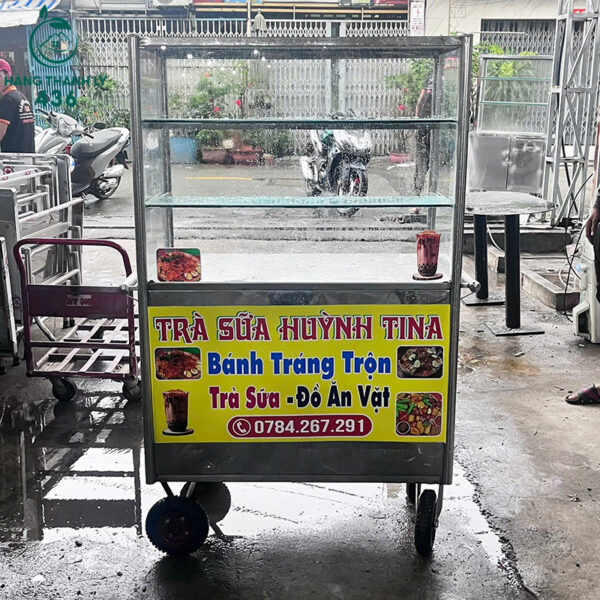 tu kinh cu 3 tang inox co ngan keo va canh tu duoi 2