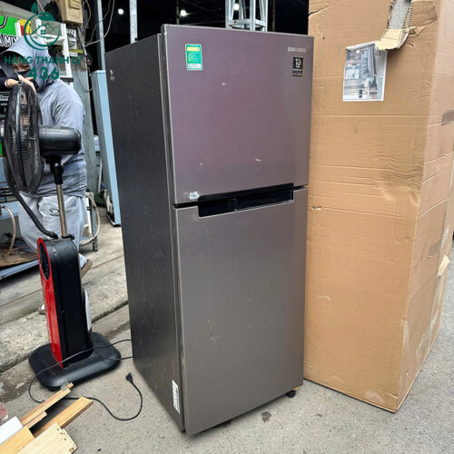 tu lanh cu samsung 208l inverter mau bac 2 1