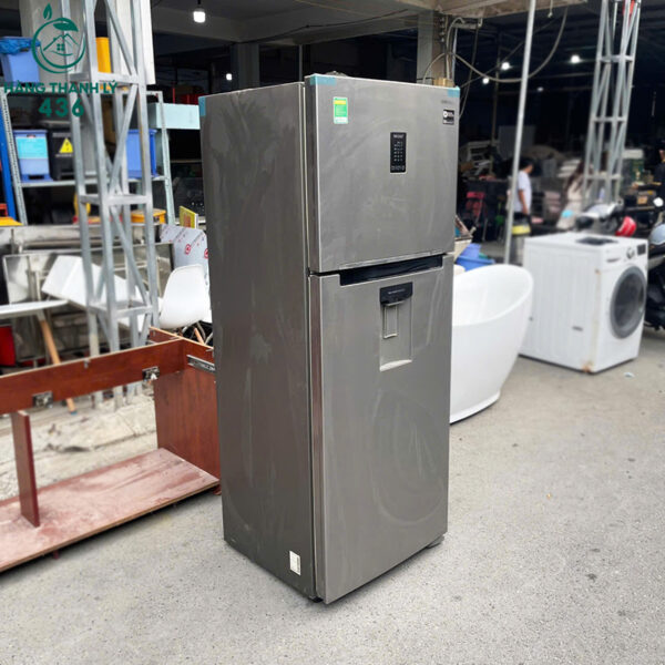 tu lanh samsung 380l inverter mau xam sang trong cu 3