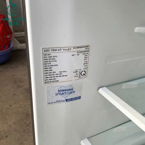 Tủ Lạnh Samsung Inverter Cũ RT20HAR8DDX 2 Cánh 208L 5 tu lanh samsung inverter cu rt20har8ddx 2 canh 208l 3
