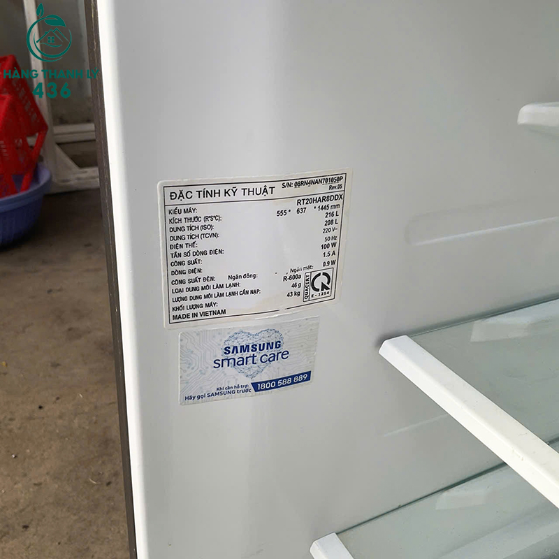 Tủ Lạnh Samsung Inverter Cũ RT20HAR8DDX 2 Cánh 208L tu-lanh-samsung-inverter-cu-rt20har8ddx-2-canh-208l-3 Tủ Lạnh Samsung Inverter Cũ RT20HAR8DDX 2 Cánh 208L