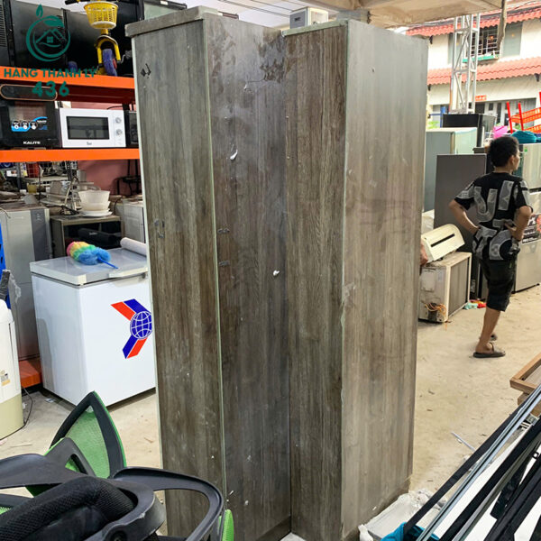 tu quan ao cu 4 canh go mau trang phoi nau 1 1