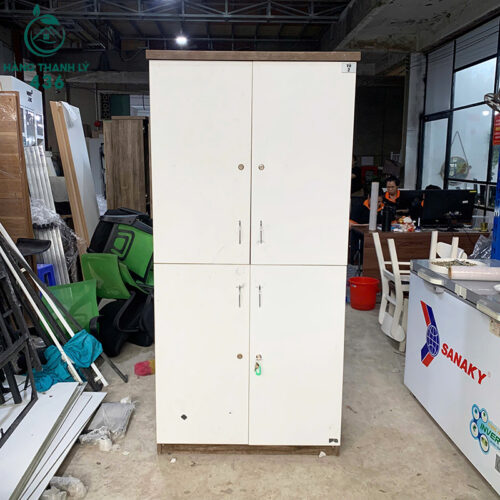 tu-quan-ao-cu-4-canh-go-mau-trang-phoi-nau-4-500x500 Thanh Lý Bàn Ghế Cũ, Mua Bán Đồ Nội Thất Cũ Giá Rẻ TPHCM