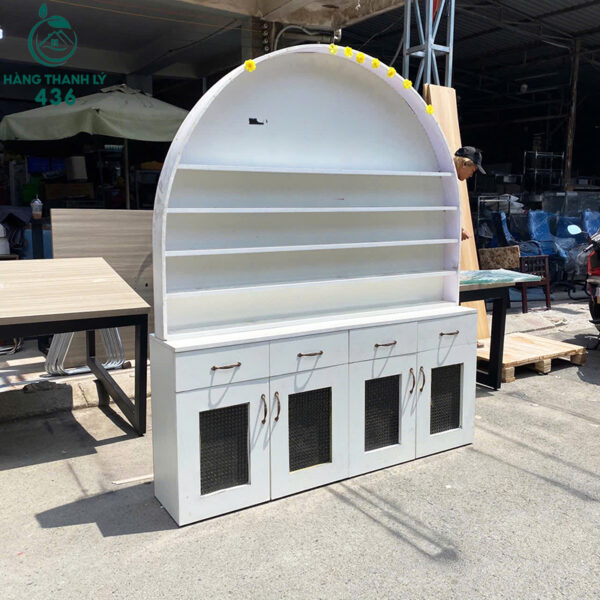 tu trung bay cu mau trang thiet ke nhieu ngan 2