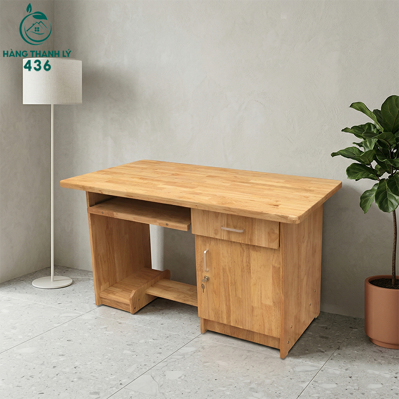 ban-lam-viec-go-cao-su Gỗ Cao Su Là Gì? Gỗ Cao Su Có Tốt Không Và Ứng Dụng Trong Nội Thất