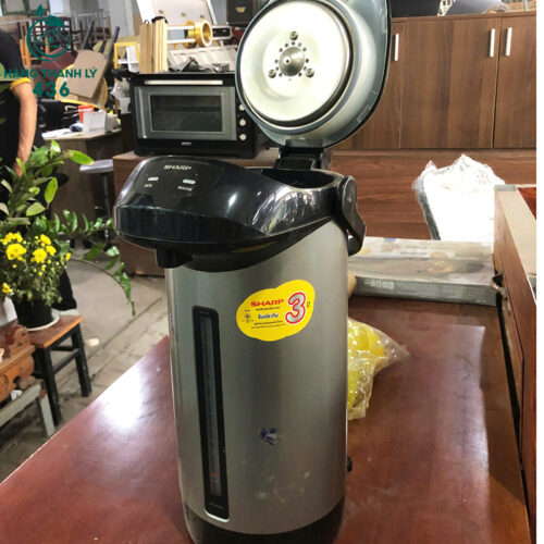 Bình Thủy Điện Sharp Màu Xám Bạc Cũ 3 binh thuy dien sharp mau xam bac cu 5