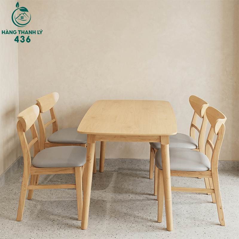 bo-ban-ghe-an-go-cao-su Gỗ Cao Su Là Gì? Gỗ Cao Su Có Tốt Không Và Ứng Dụng Trong Nội Thất