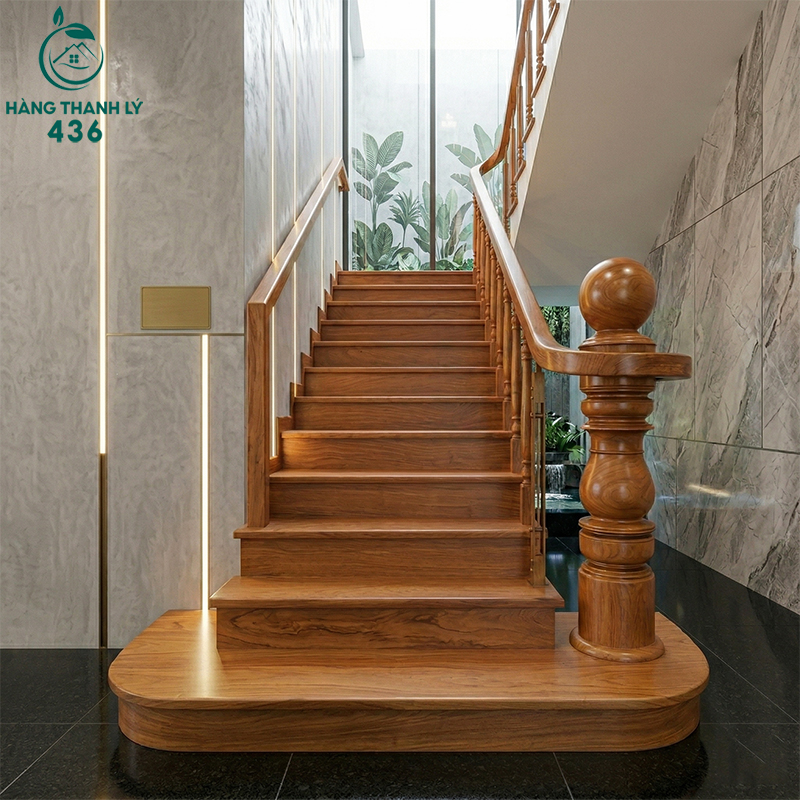 Gỗ Căm Xe Là Gỗ Gì? Thuộc Nhóm Mấy Và Ứng Dụng Nổi Bật cau-thang-go-cam-xe Gỗ Căm Xe Là Gỗ Gì? Thuộc Nhóm Mấy Và Ứng Dụng Nổi Bật