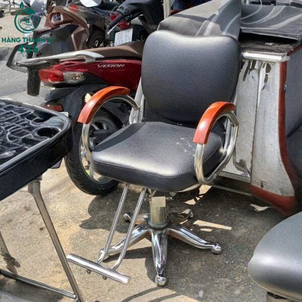 ghe cat toc nu cu boc da mau den sang trong