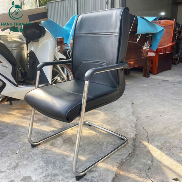 ghe chan quy van phong cu khung inox ben dep 3