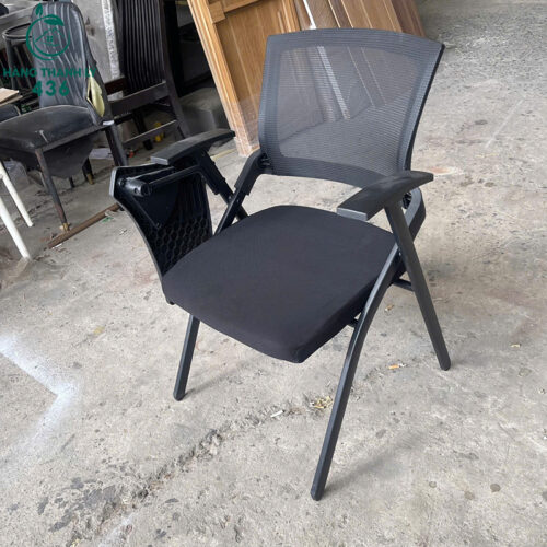 Ghế Học Sinh Lưới Đen Liền Bàn Chân Sắt 5 ghe hoc sinh luoi den lien ban chan sat 1