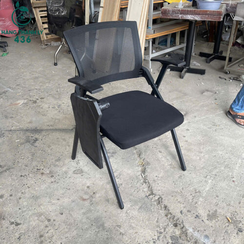 Ghế Học Sinh Lưới Đen Liền Bàn Chân Sắt 4 ghe hoc sinh luoi den lien ban chan sat 2