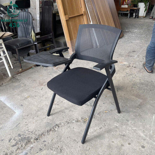 Ghế Học Sinh Lưới Đen Liền Bàn Chân Sắt 3 ghe hoc sinh luoi den lien ban chan sat 4