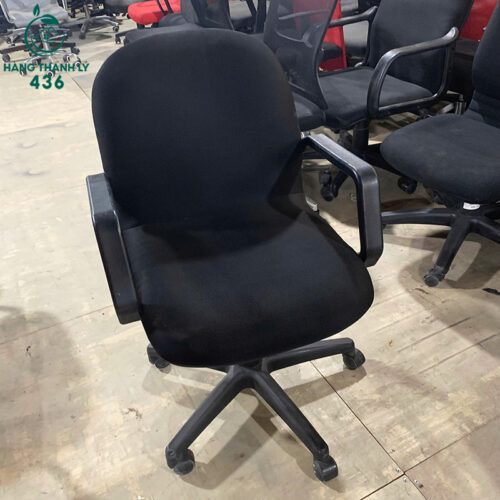 ghe lam viec boc vai ni mau den cu 3