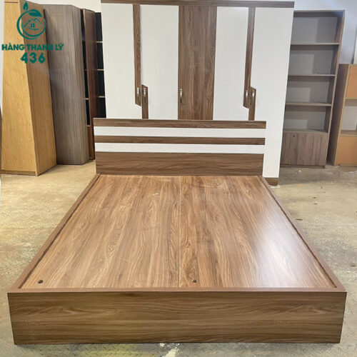 Giường ngủ gỗ công nghiệp thanh lý