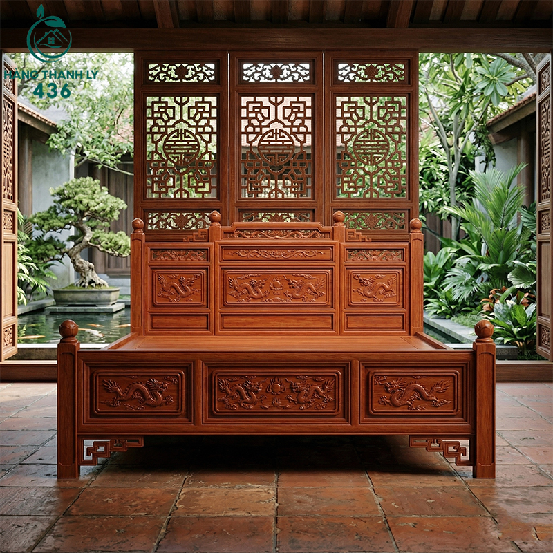 giuong-ngu-go-huong Gỗ Hương Là Gì? Gỗ Hương Thuộc Nhóm Mấy Và Ứng Dụng Trong Nội Thất