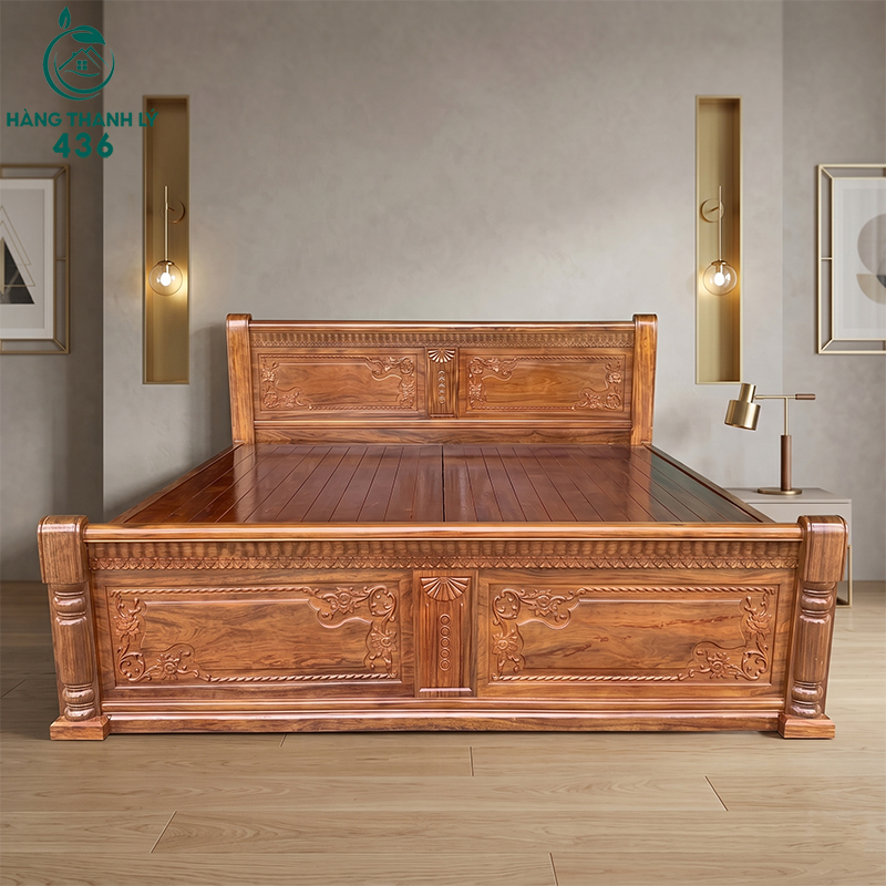 Giường ngủ gỗ lim