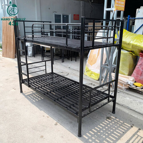 giuong tang sat mau den 1mx2m cu 2