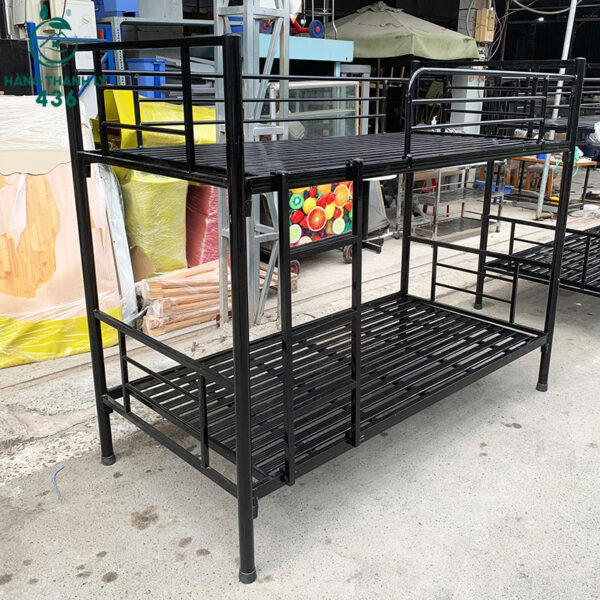 giuong tang sat mau den 1mx2m cu 6