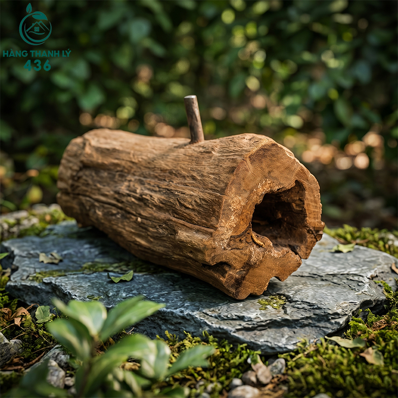 Gỗ lũa là phần lõi cây lâu năm bền bỉ còn sót lại sau hàng thập kỷ bào mòn của thiên nhiên.