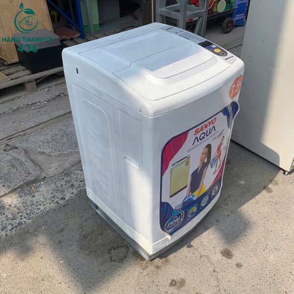 may giat sanyo aqua 7 5kg cua tren cu 3