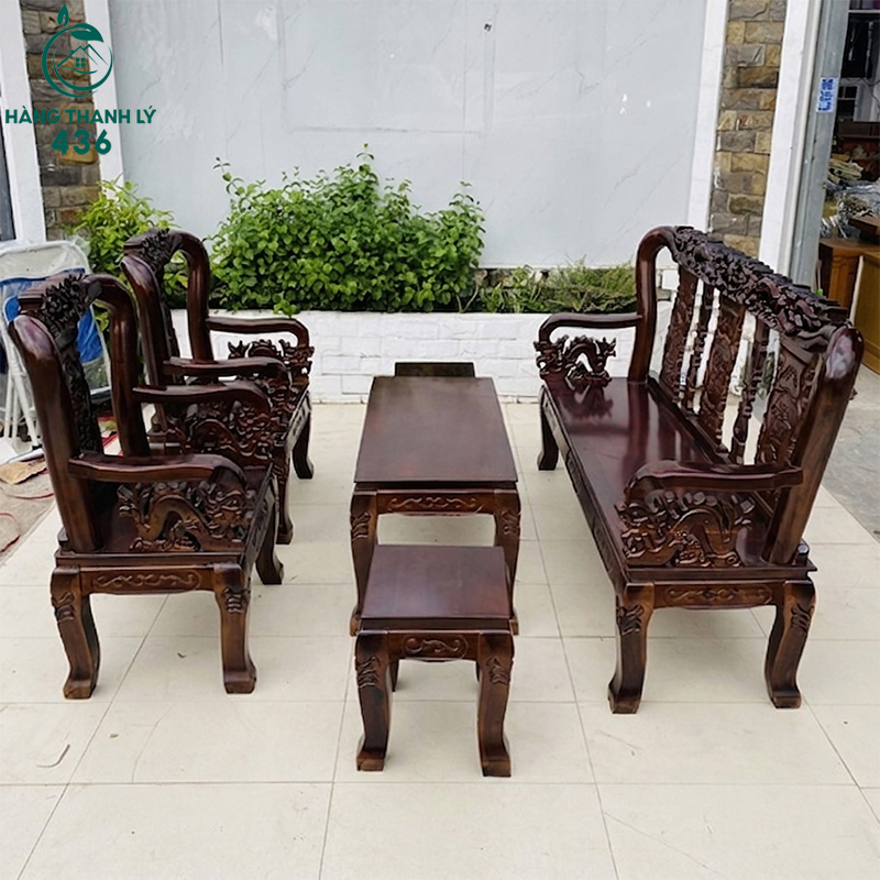 Nhiều mẫ salon gỗ đa dạng