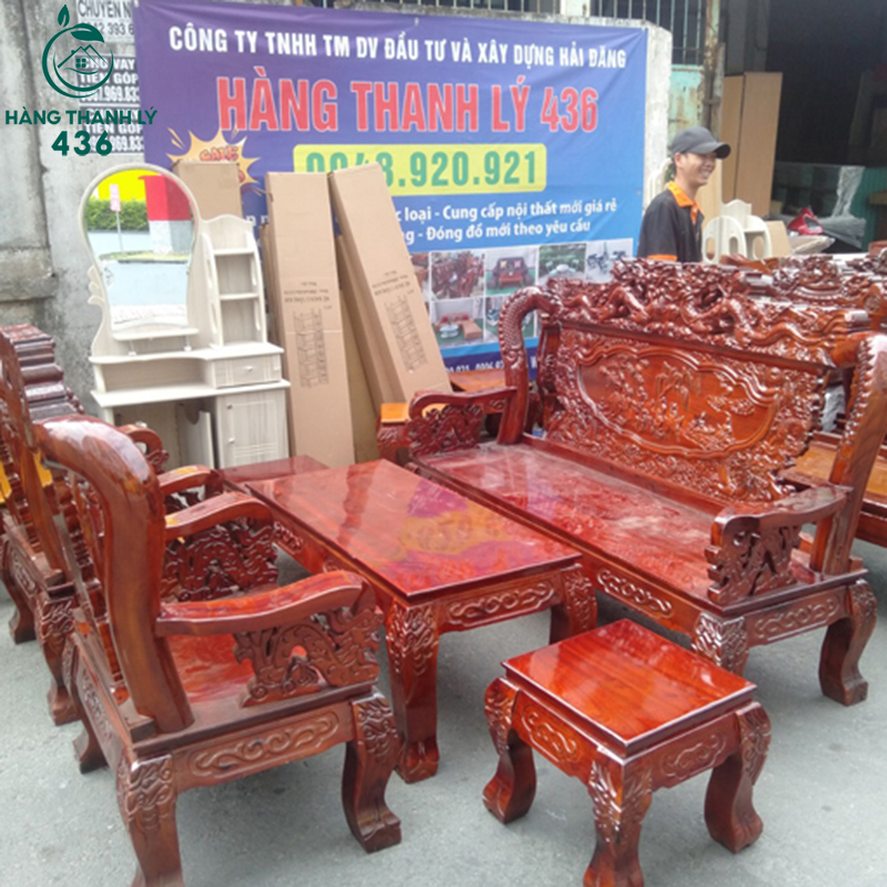 Salon gỗ cẩm lai