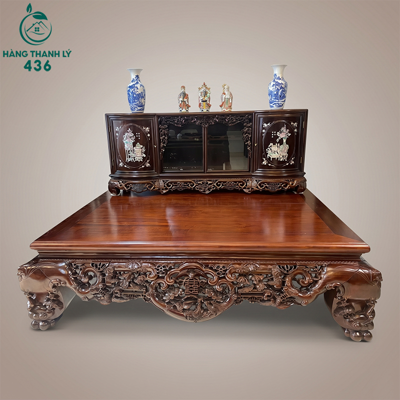 Sập gụ tủ chè