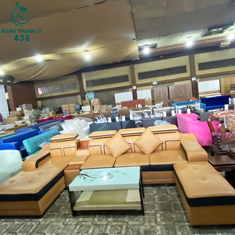 sofa-goc-l-cu-mau-nau-phoi-den-sang-trong-2 Sofa Góc L Cũ Màu Nâu Phối Đen Sang Trọng