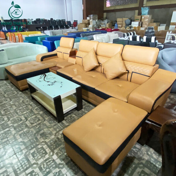 sofa goc l cu mau nau phoi den sang trong 5