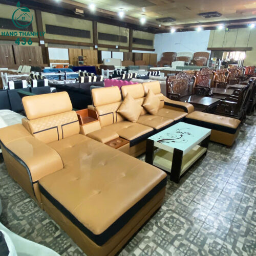 sofa goc l cu mau nau phoi den sang trong 8