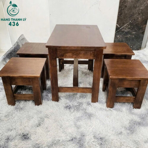 thanh-ly-bo-ban-ghe-cafe-go-mau-nau-tram-moi-99-500x500 Thanh Lý Bàn Ghế Cũ, Mua Bán Đồ Nội Thất Cũ Giá Rẻ TPHCM