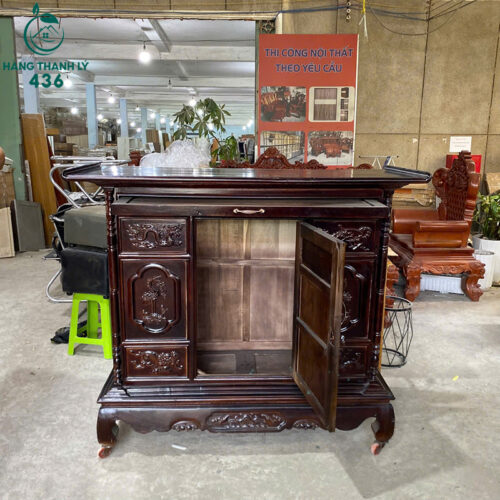 thanh ly tu tho go tram mau nau den sang trong moi 99 1