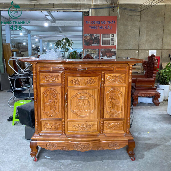 thanh ly tu tho tam da go go do 1m53 cham khac moi 99 4