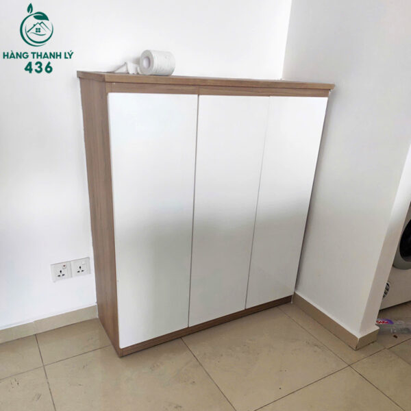 tu giay 3 canh go cong nghiep phoi trang cu 1