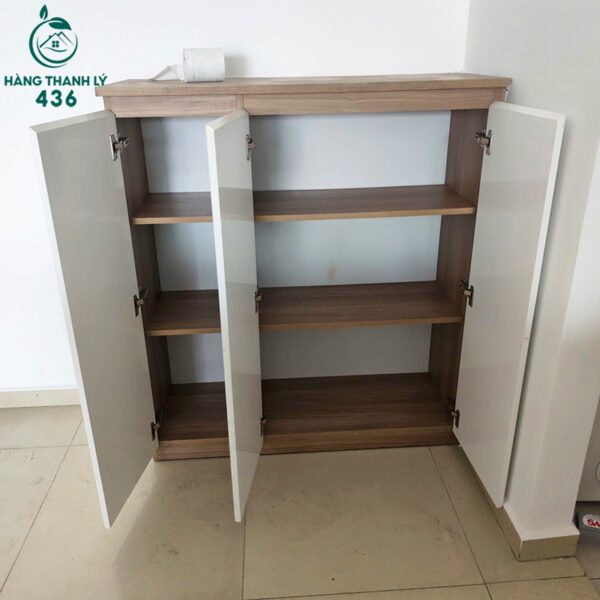 tu giay 3 canh go cong nghiep phoi trang cu 2