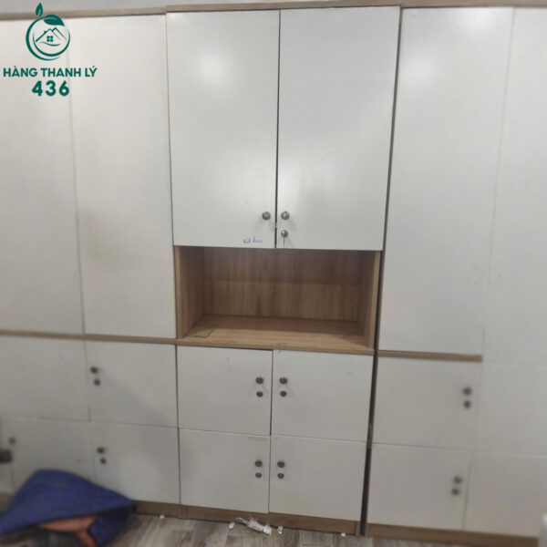 tu ho so cu 2m05x78cmx38cm nhieu ngan mau trang van go 3