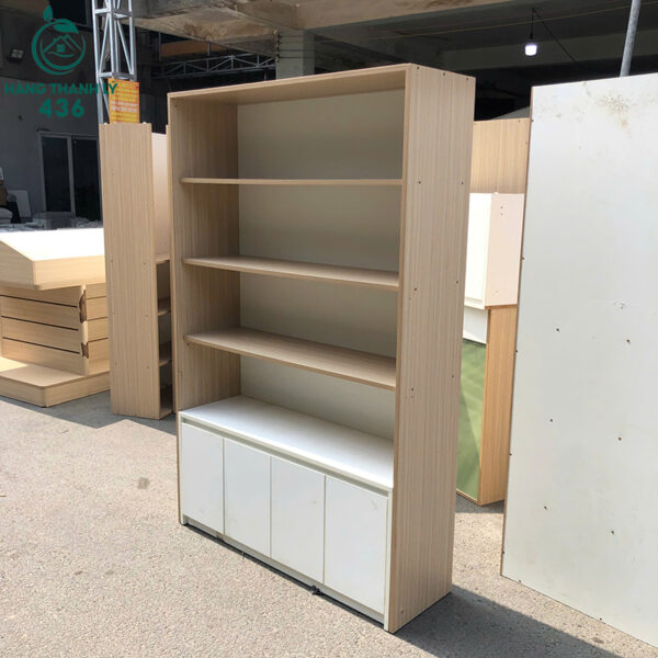 tu ho so go 1m6x1m78x35cm phoi van go trang vang 5