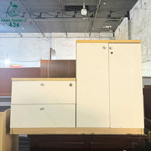 tu ho so go cong nghiep cu 2 canh va ngan keo